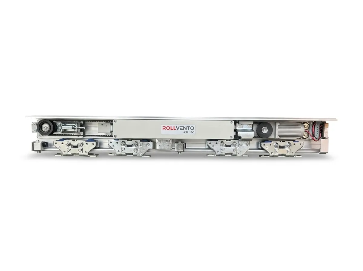 The full length of a Rollvento ASL-150 automatic sliding door operator
