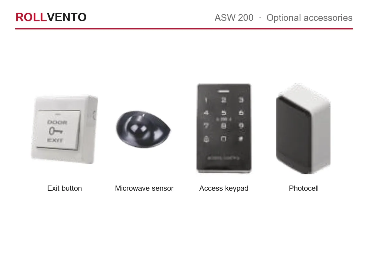 ASW-200 Rollvento ASW-200 Automatic Swing Door Opener — view 9