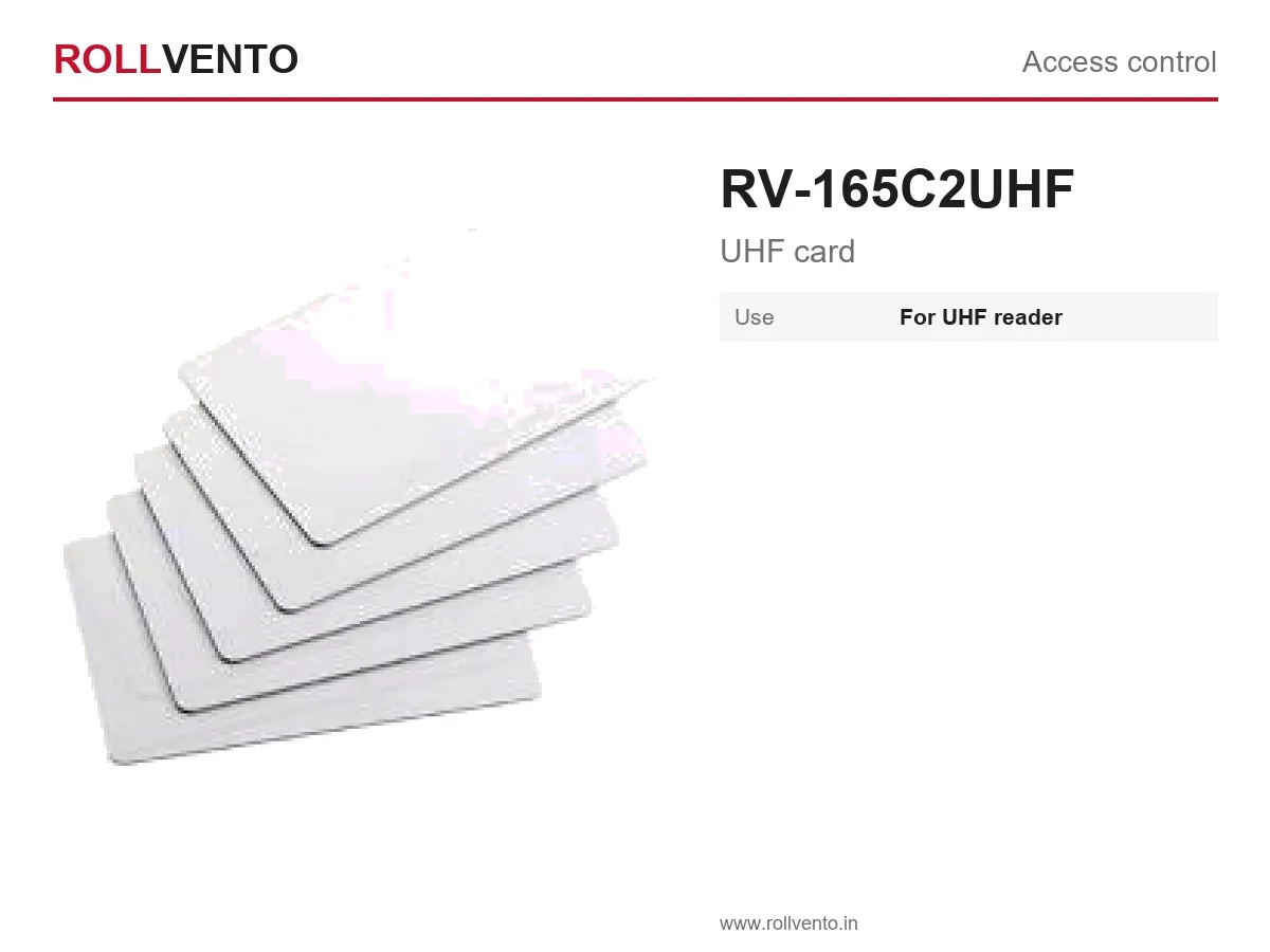 RV-165C2UHF Rollvento RV-165C2UHF UHF card — primary view