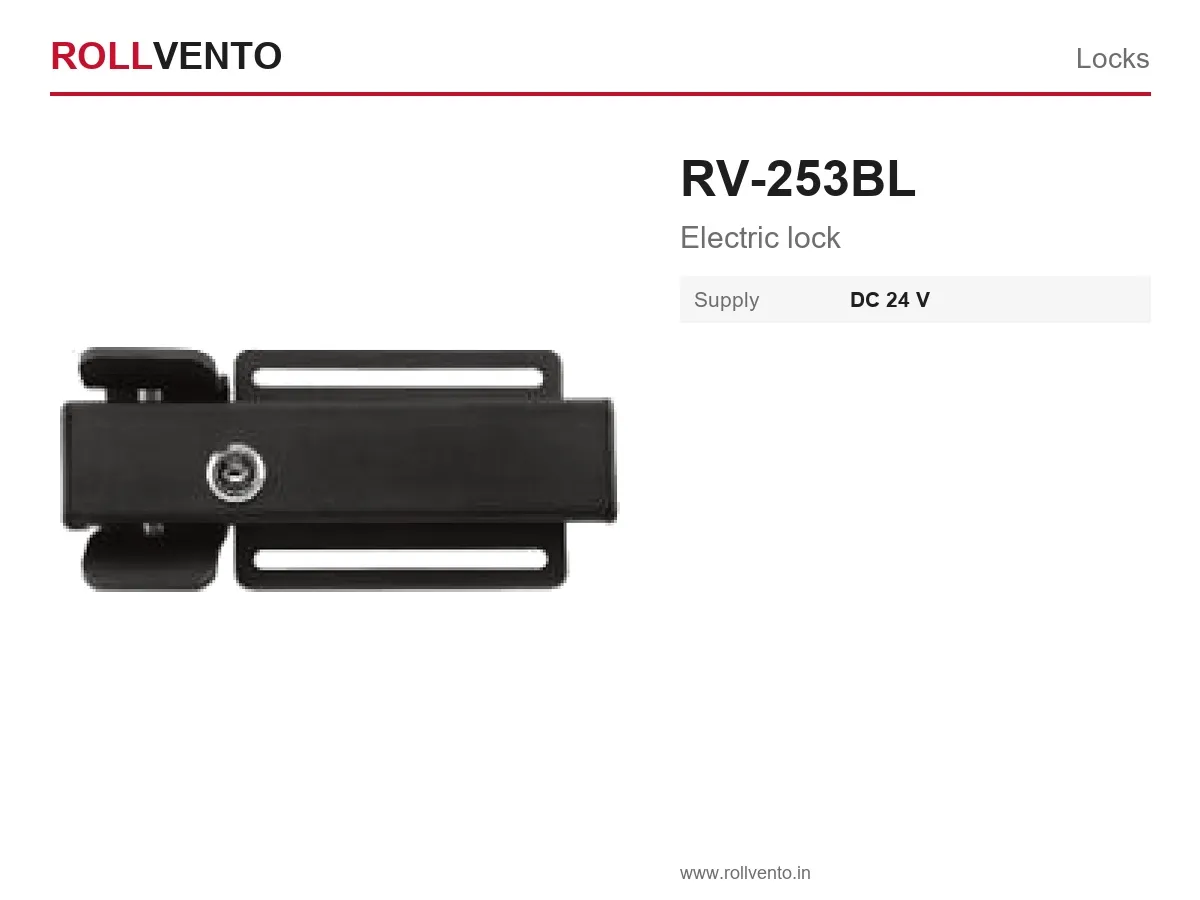 RV-253BL Rollvento RV-253BL Electric lock — Rollvento