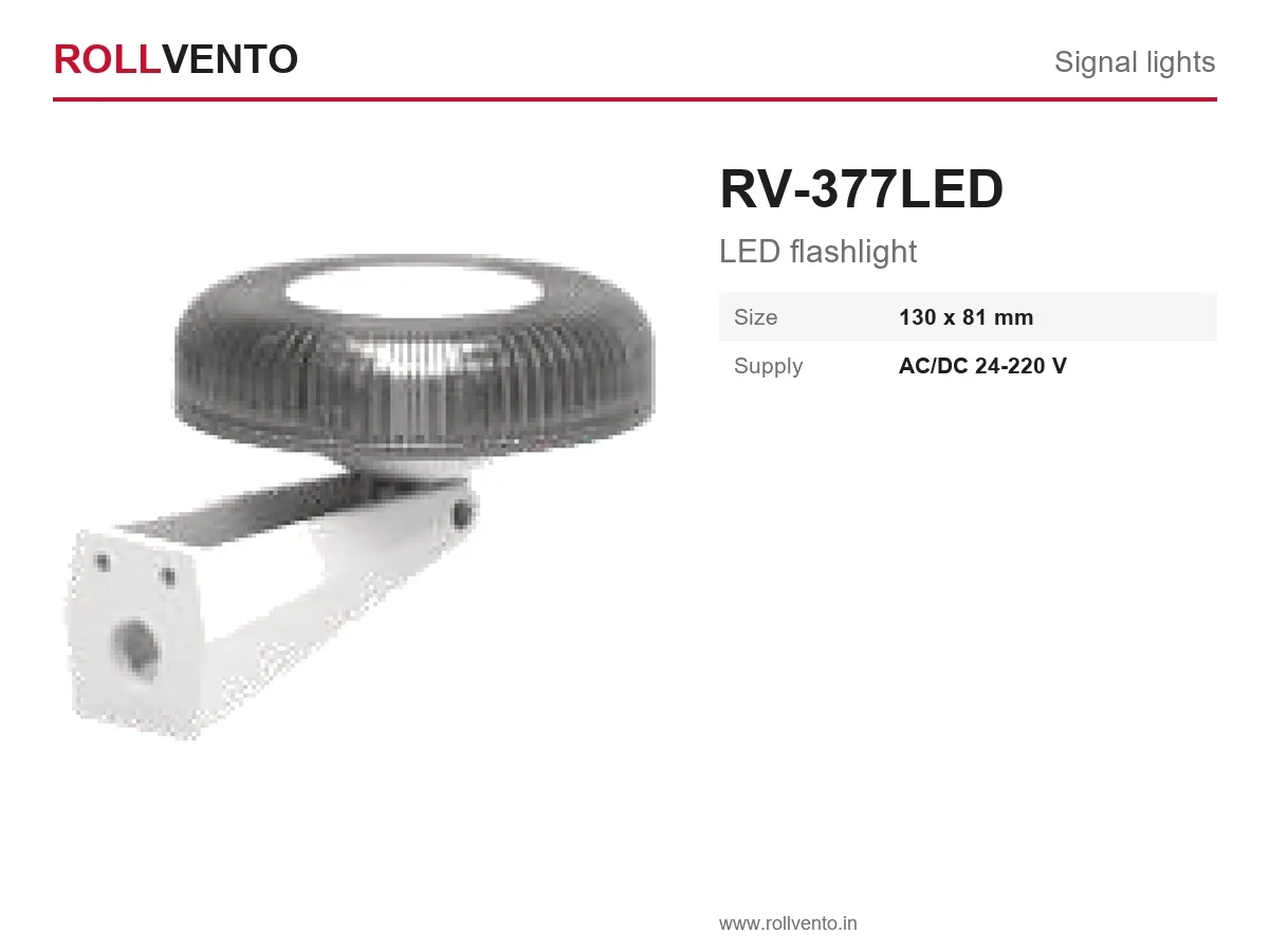 RV-377LED Rollvento RV-377LED LED flashlight — primary view