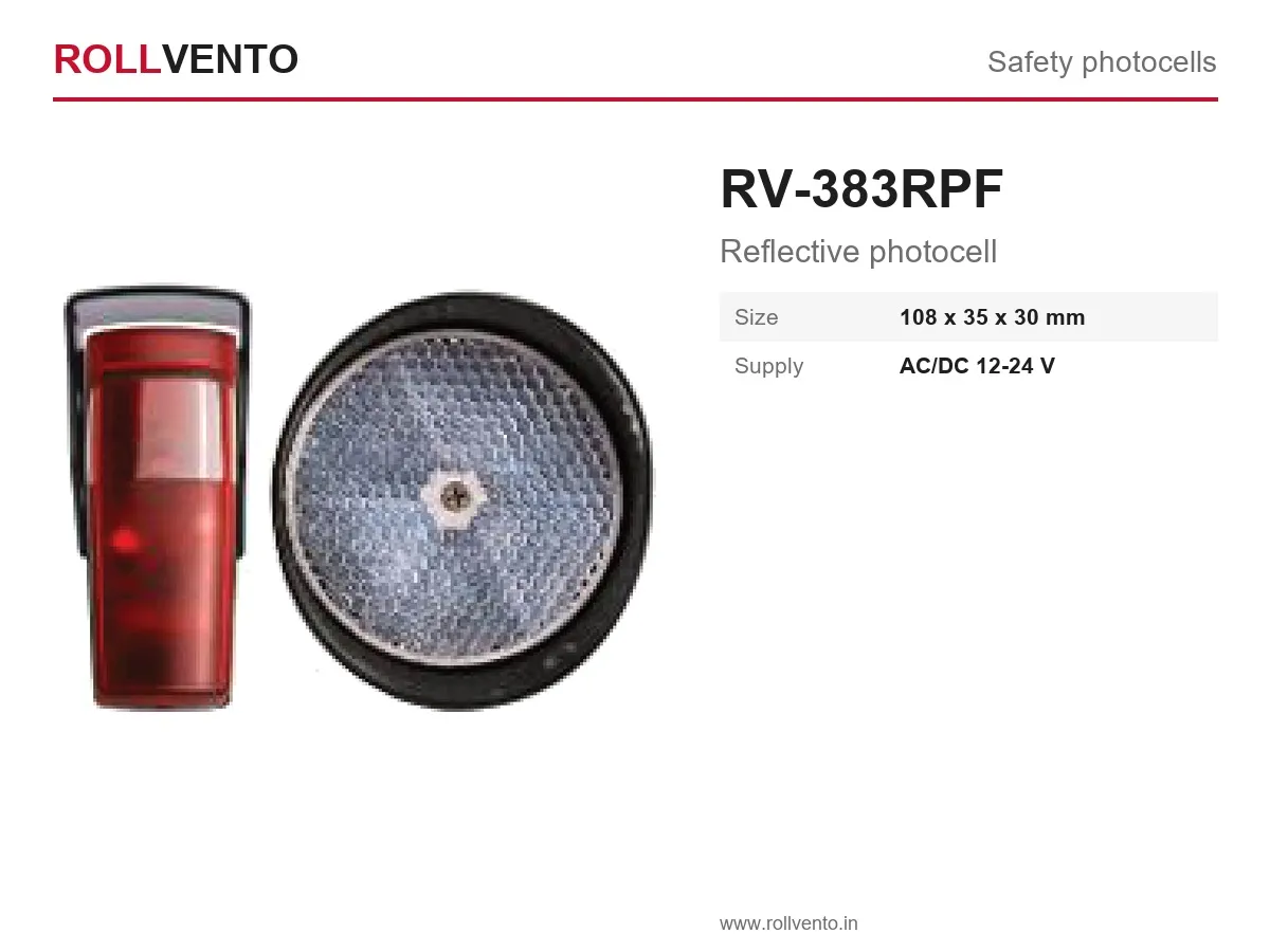 RV-383RPF Rollvento RV-383RPF Reflective photocell — Rollvento